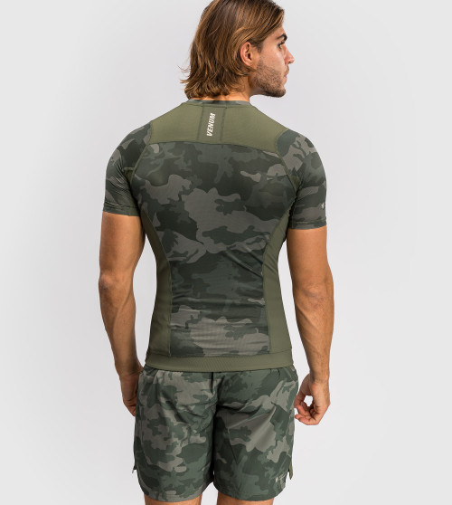 Venum G-Fit Air Men's Short Sleeve Rashguard - Army Camo