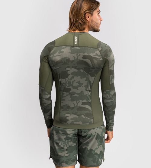 Venum G-Fit Air Men's Long Sleeve Rashguard - Army Camo