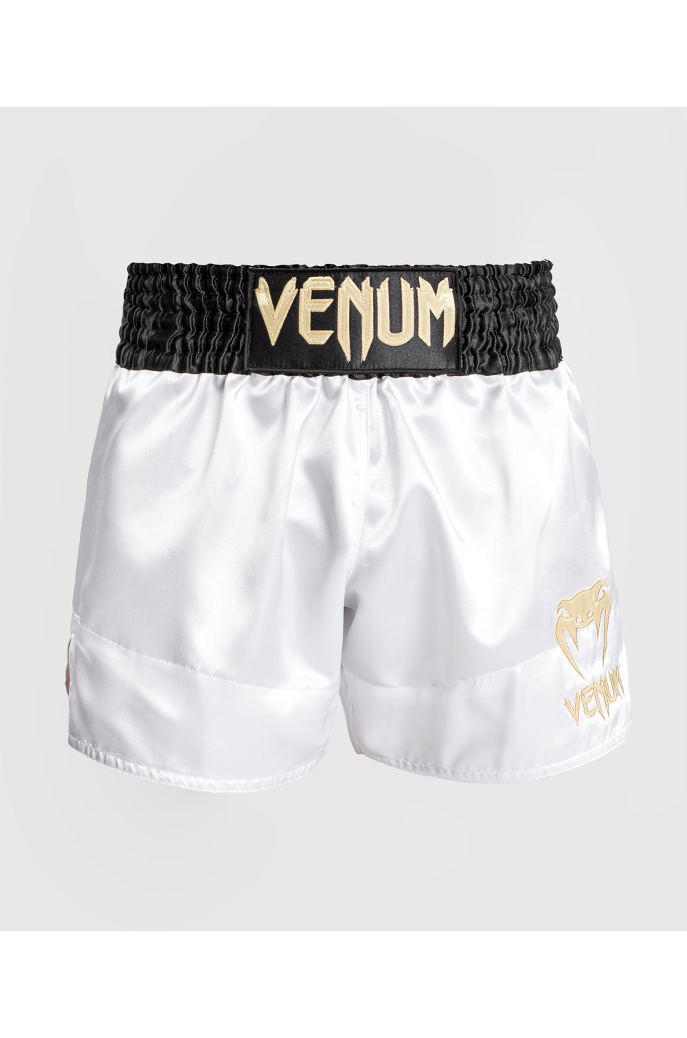 Venum Muay Thai Classic šortai White/Gold/Black