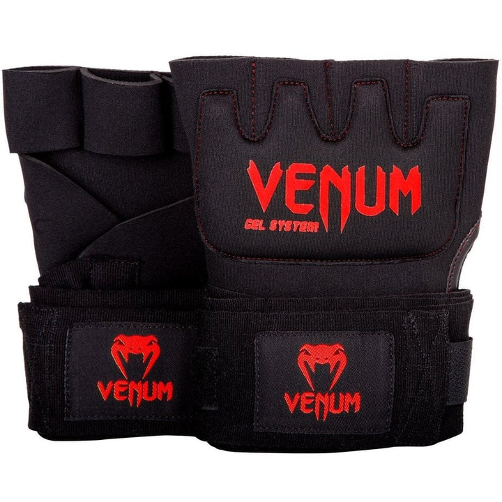 Venum Kontact gelinės pirštinės bintai -  - Juoda/Raudona