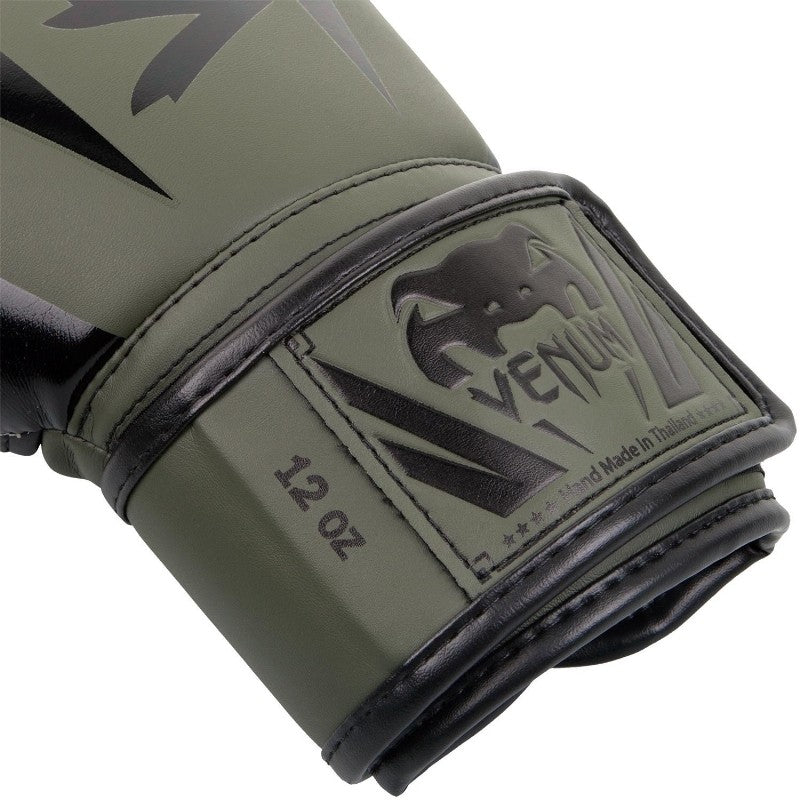 Venum Elite Bokso pirštinės - Haki/Black