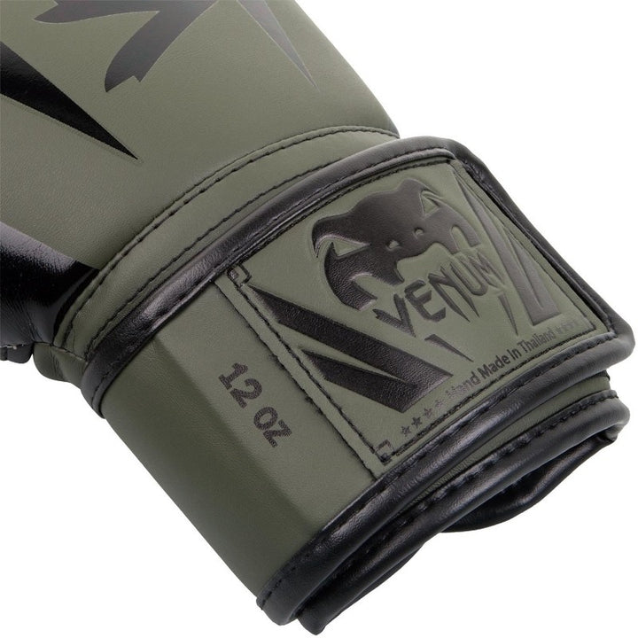 Venum Elite Bokso pirštinės - Haki/Black