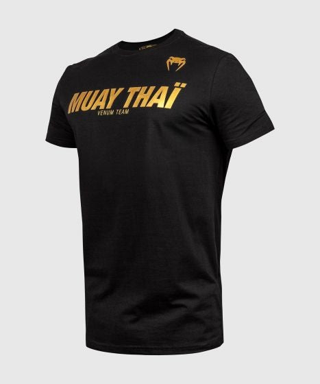 Venum Muay Thai VT Marškinėliai - Black/Gold