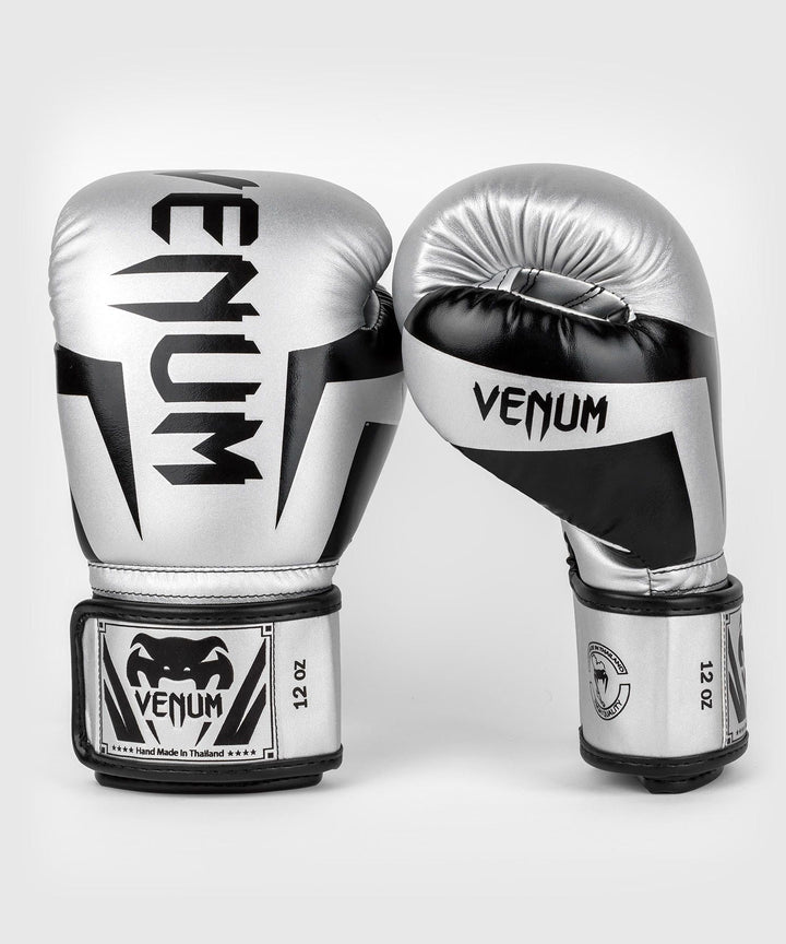 Venum Elite Bokso pirštinės - Sidabrinė/Juoda
