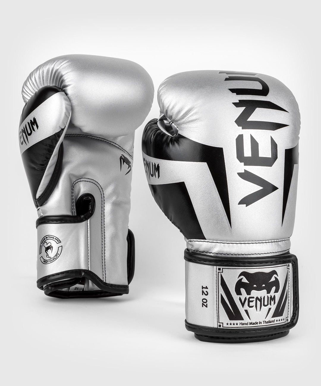 Venum Elite Bokso pirštinės - Sidabrinė/Juoda