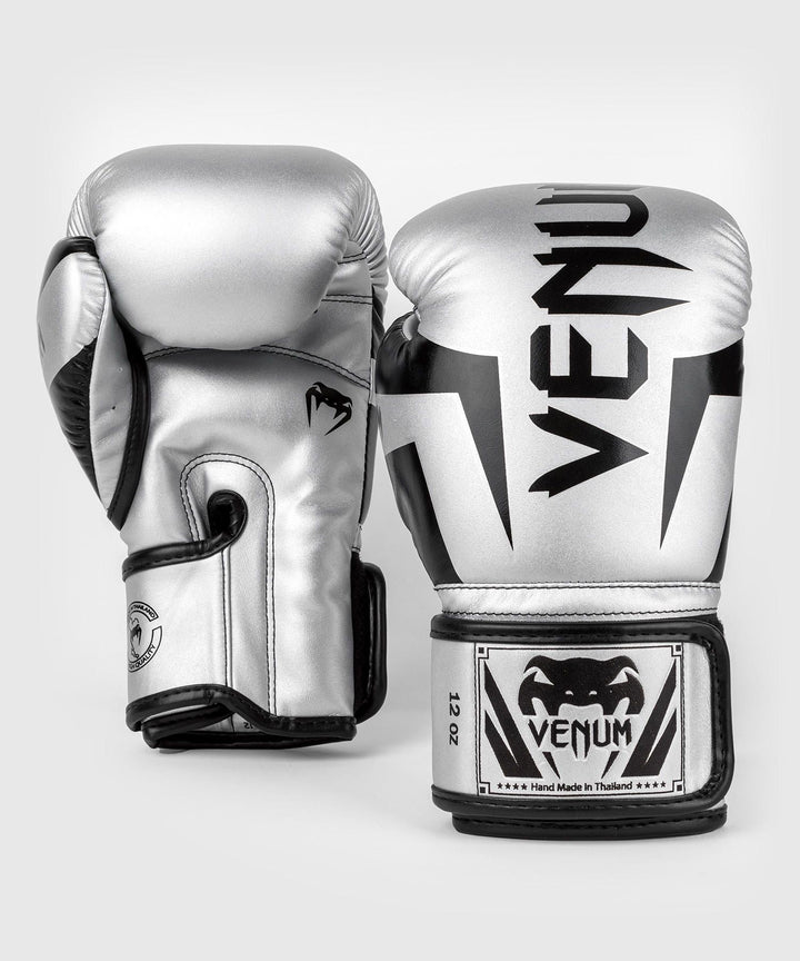 Venum Elite Bokso pirštinės - Sidabrinė/Juoda