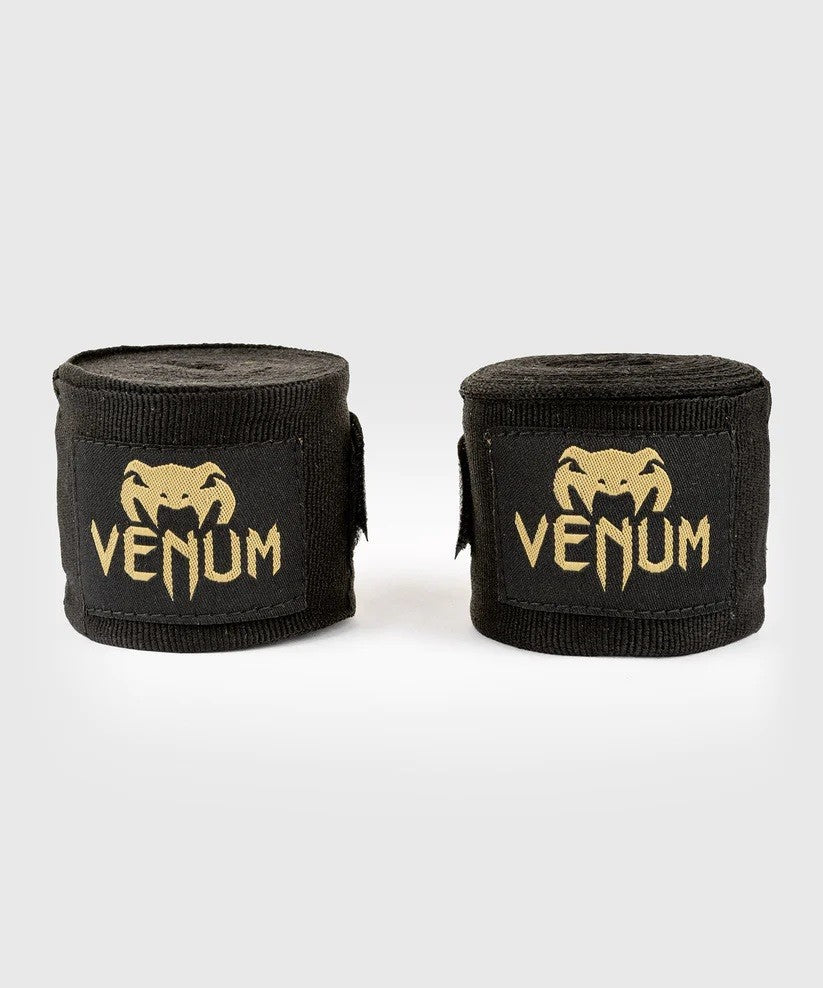 Venum Kontact Bokso Bintai - 4m - Black/Gold