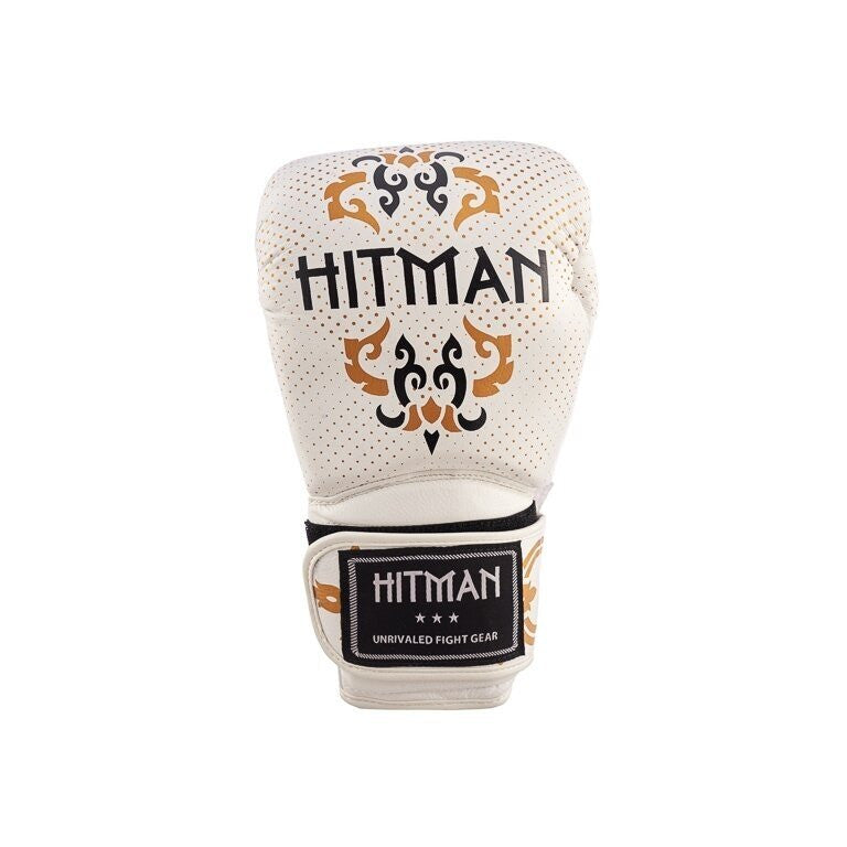 "Hitman" bokso pirštinės Single - White