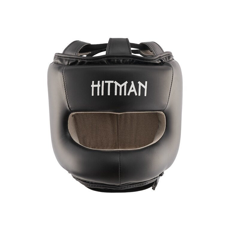 "Hitman" šalmas su nosies apsauga "Pro" Training - Black