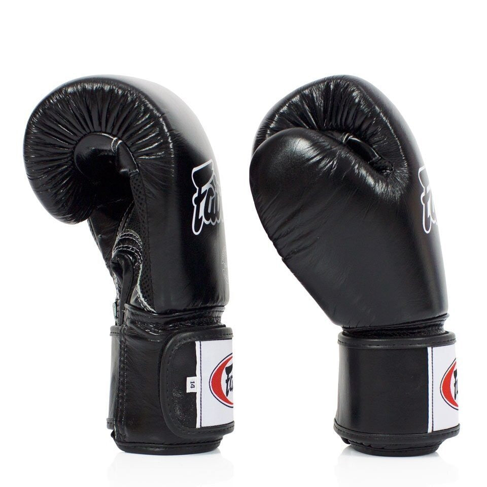 "Fairtex" bokso pirštinės BGV1 - Black Breathable