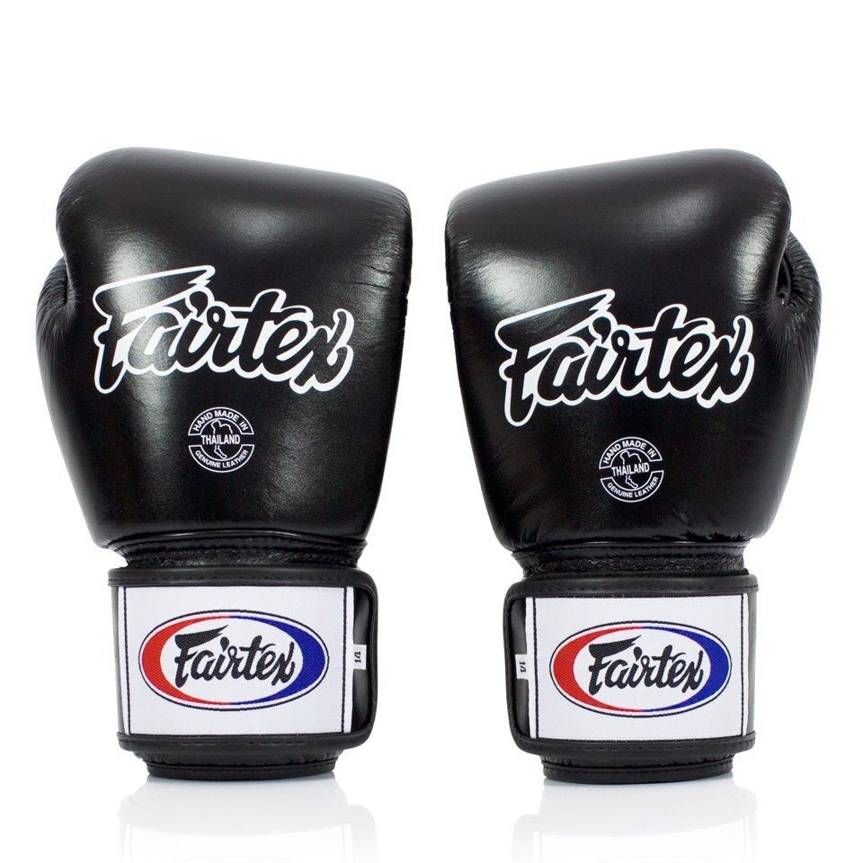 "Fairtex" bokso pirštinės BGV1 - Black Breathable