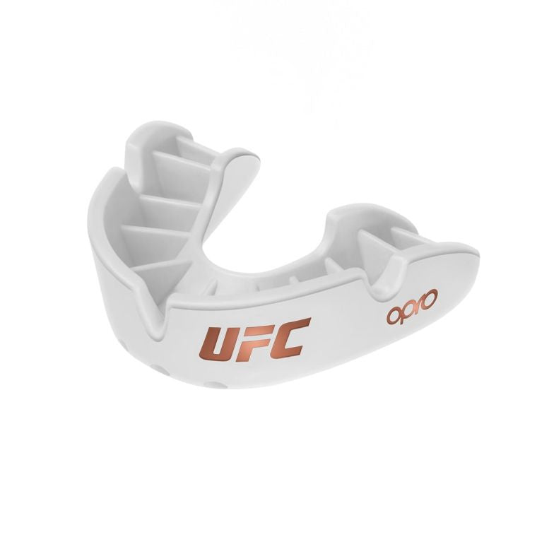 "OPRO" dantų apsauga Self-Fit UFC Silver - Bronze/white