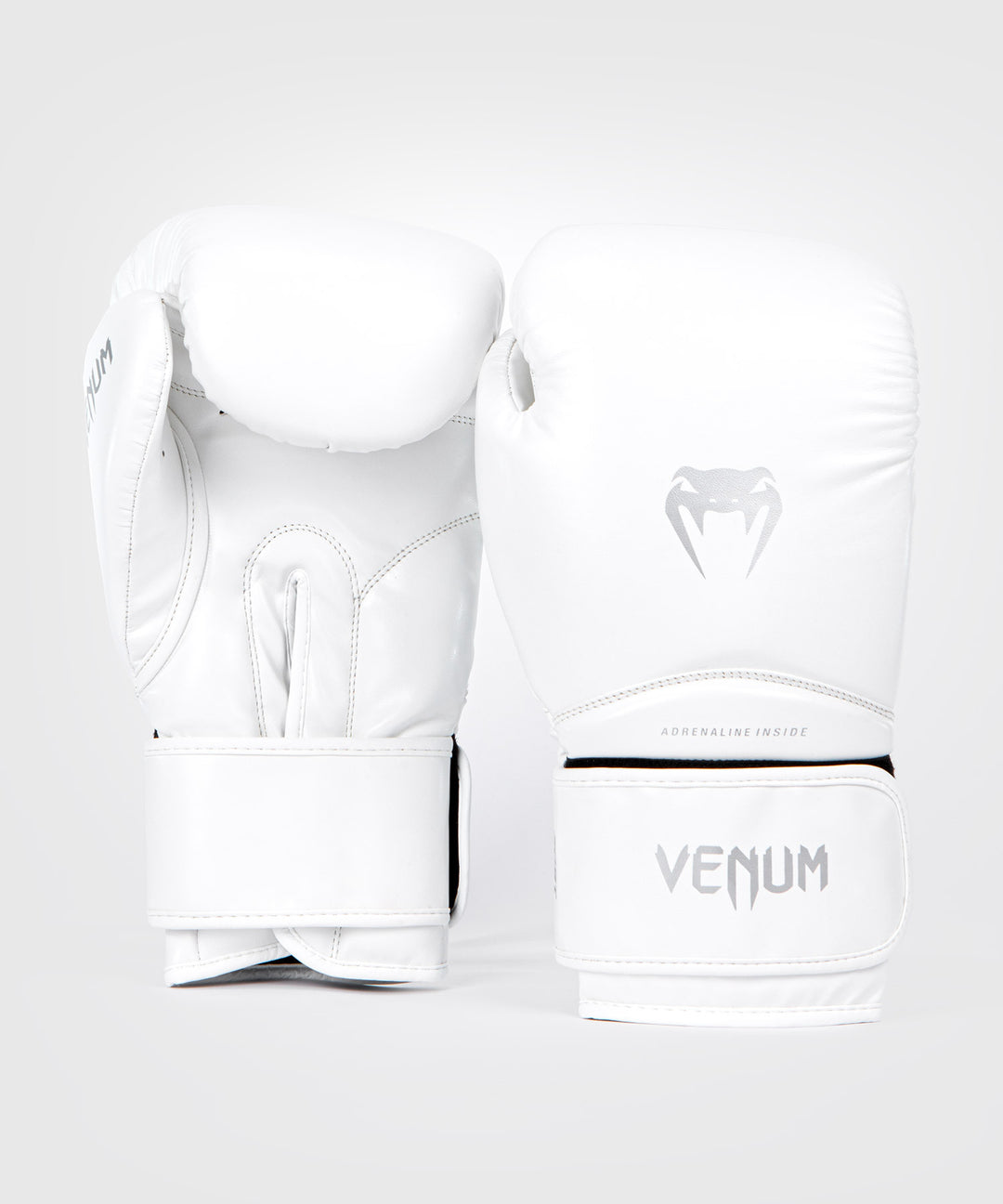 Venum Contender 1.5 bokso pirštinės - White/Silver
