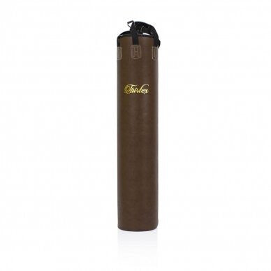 "Fairtex" bokso maišas Banana Bag 180x36cm - Brown/Gold (užpildytas)