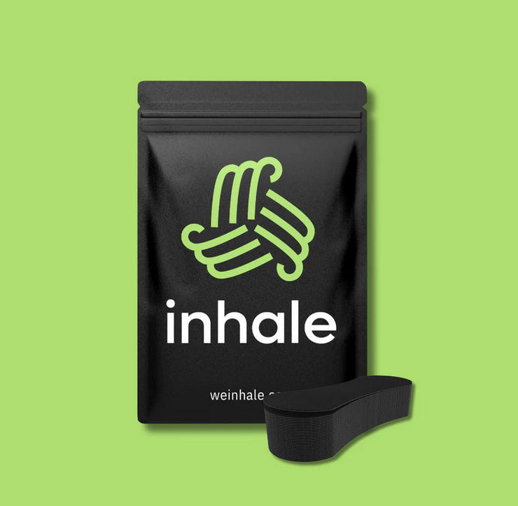 INHALE Nosies juostelės - juoda spalva