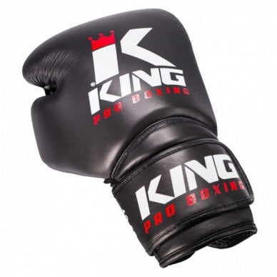 "King" bokso pirštinės - Star Mesh 2 - black red