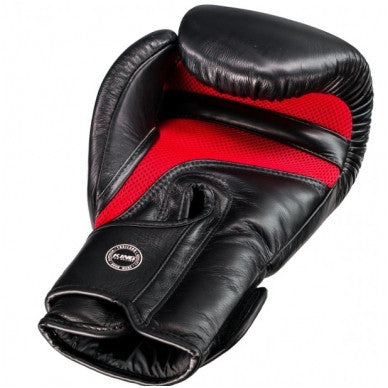 "King" bokso pirštinės - Star Mesh 2 - black red