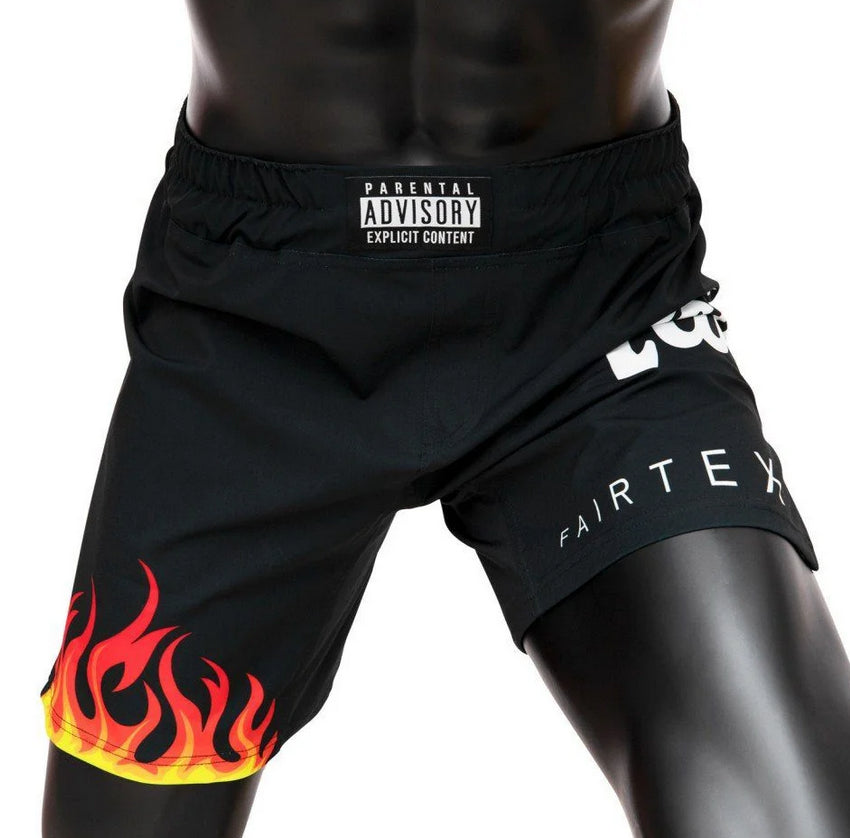 "Fairtex" universalūs šortai kovoms Burn - Black