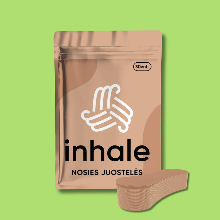 INHALE nosies juostelės - kūno spalvos