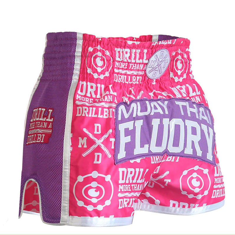 "FLUORY"  MUAY THAI ŠORTAI PINK