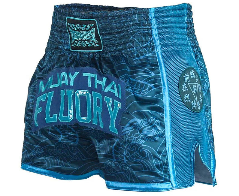 "FLUORY"  MUAY THAI ŠORTAI BLUE