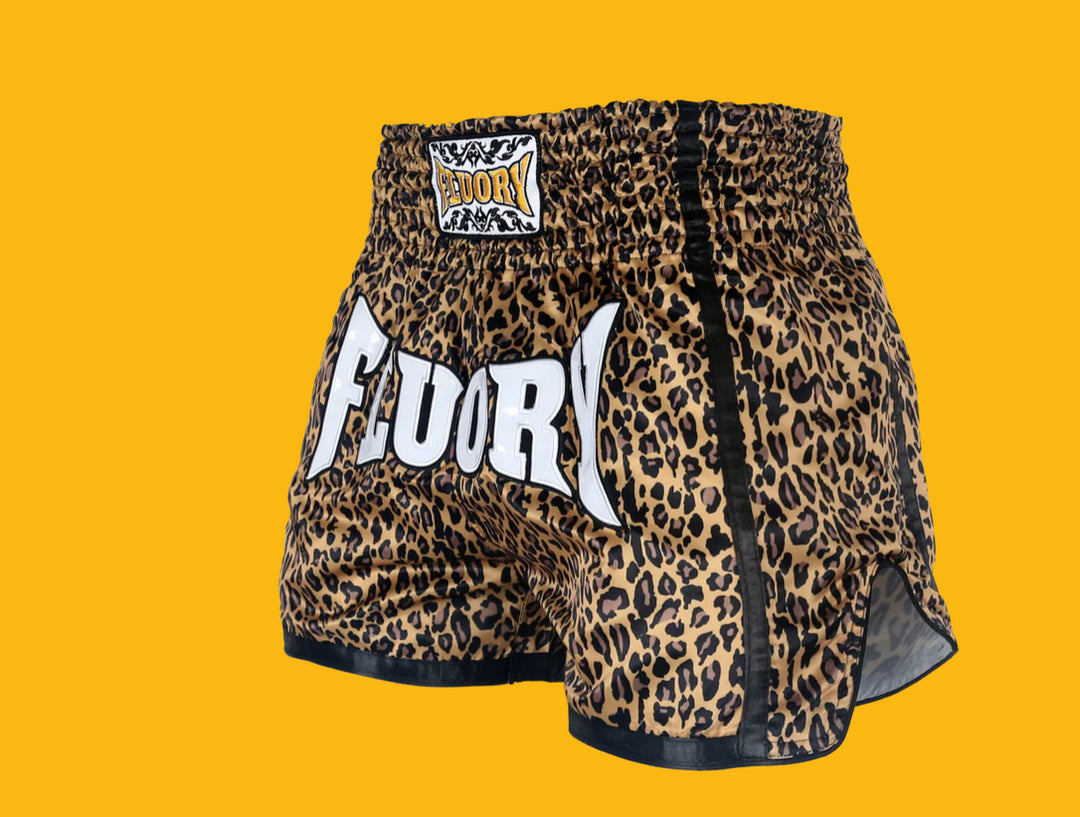 "FLUORY"  MUAY THAI ŠORTAI FLOR TIGER