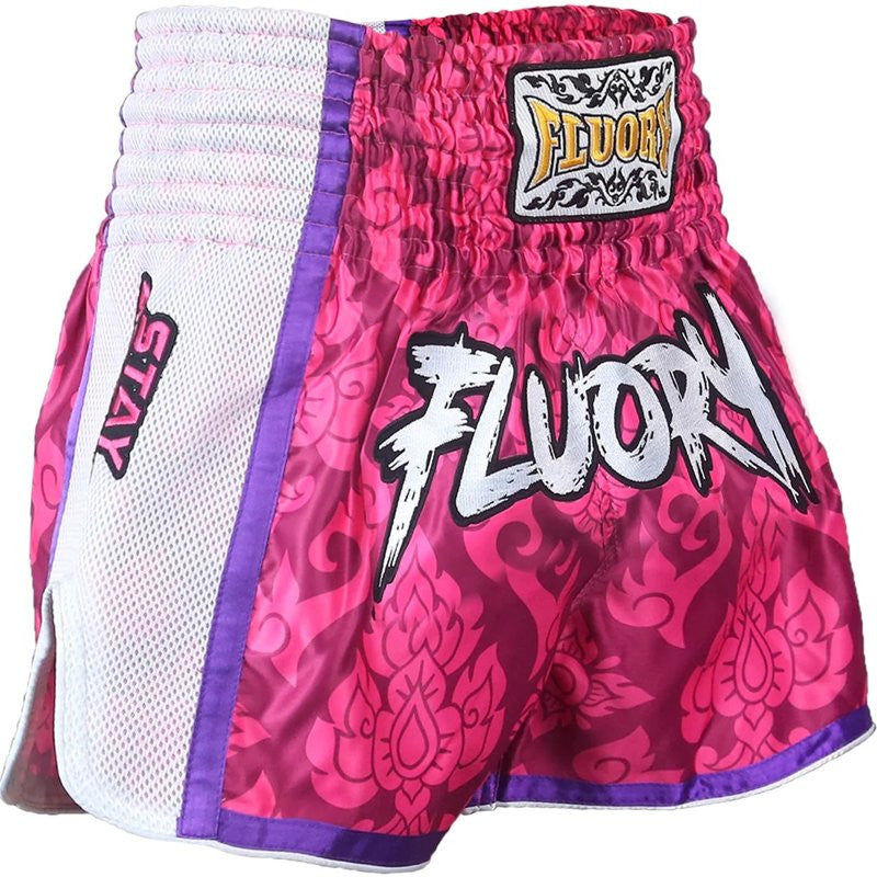 "FLUORY"  MUAY THAI ŠORTAI PINK