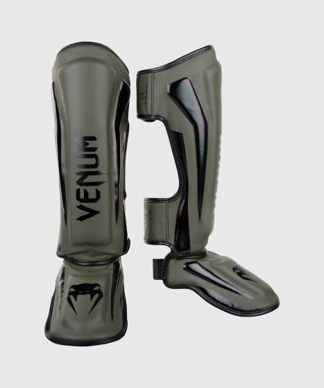 "Venum Elite Standup" blauzdų apsaugos - Chaki/juoda