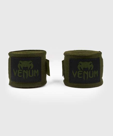 Venum Kontact Bokso Bintai  juodi/žali 2,5 metrų