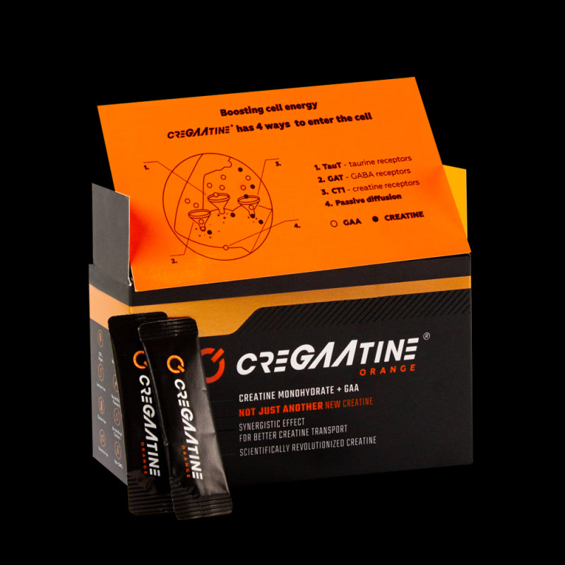 CreGAAtine 60 pak. Creatine orange