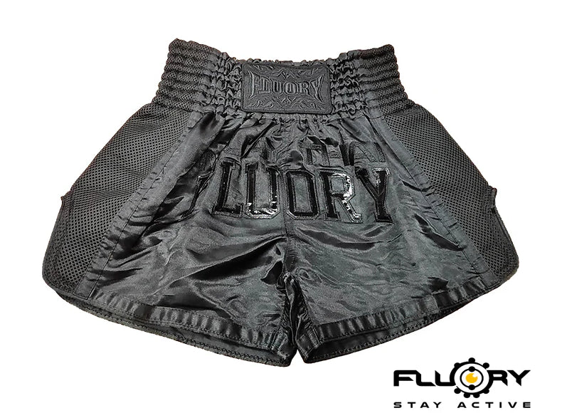 MUAY THAI ŠORTAI FLOWER BLACK