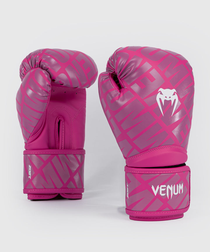 Venum Contender 1.5 XT bokso pirštinės - White/Pink