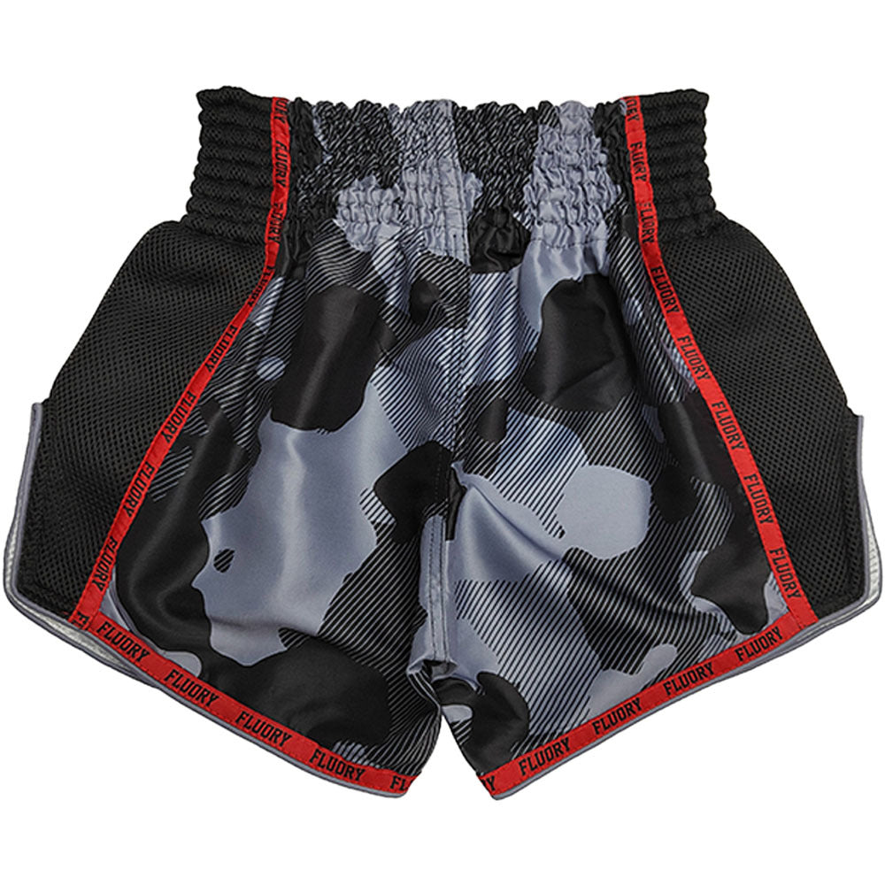 FLUORY"  MUAY THAI ŠORTAI ARMY RED