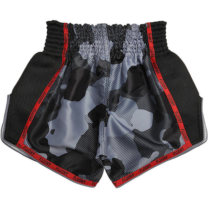 FLUORY"  MUAY THAI ŠORTAI ARMY RED