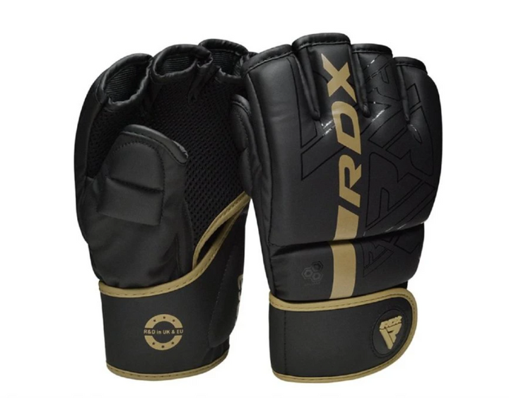 MMA pirštinės  SHOOTER MATTE GOLDEN F6