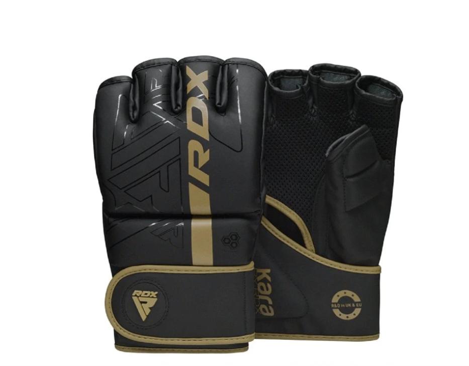 MMA pirštinės  SHOOTER MATTE GOLDEN F6