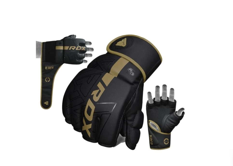 MMA pirštinės  SHOOTER MATTE GOLDEN F6