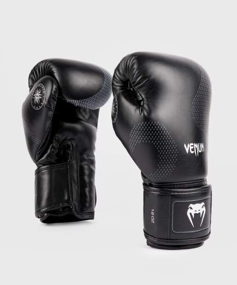 Venum Nexus Boxing Gloves - Black/Silver