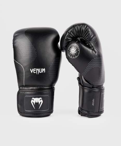 Venum Nexus Boxing Gloves - Black/Silver