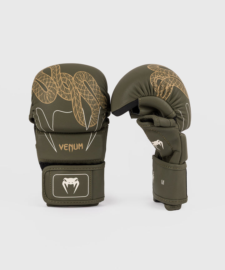 Venum Serpenti MMA pirštinės - Khaki/Bronze/Ivory