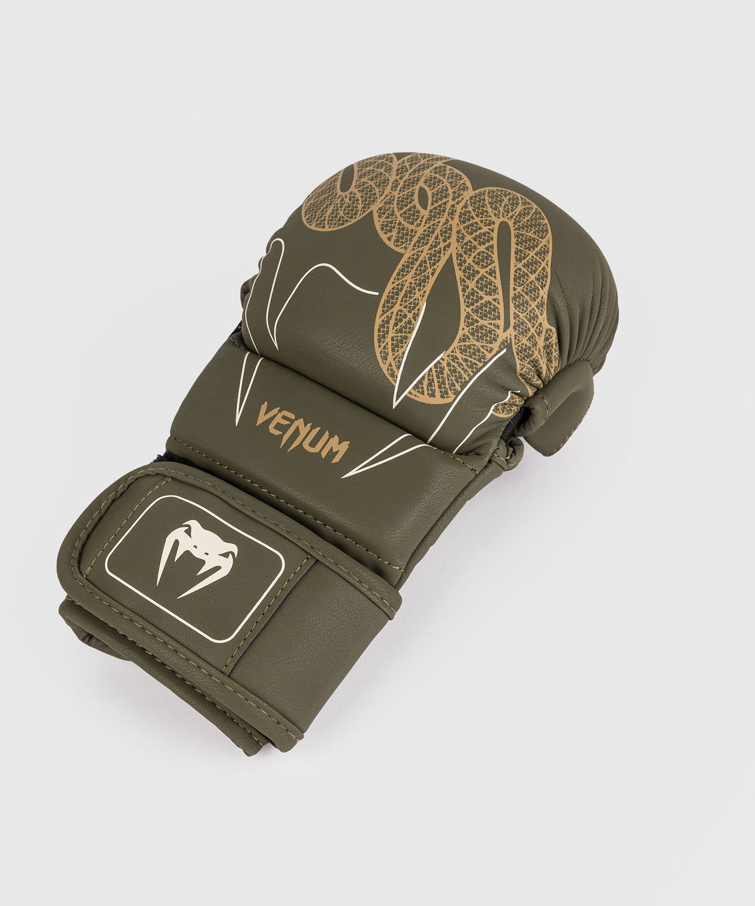 Venum Serpenti MMA pirštinės - Khaki/Bronze/Ivory