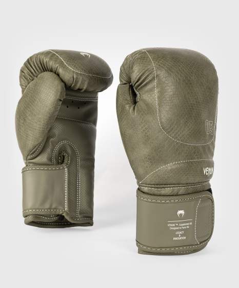 Venum Impact Evo Scales bokso pirštinės - Army Green