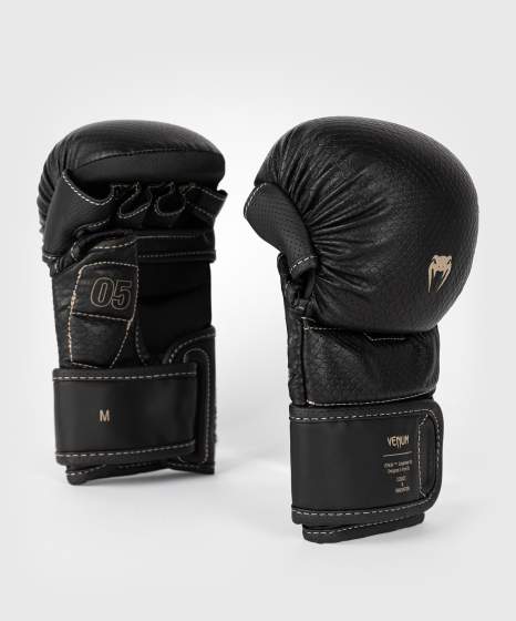 Venum Impact Evo Scales MMA Sparring Gloves - Black