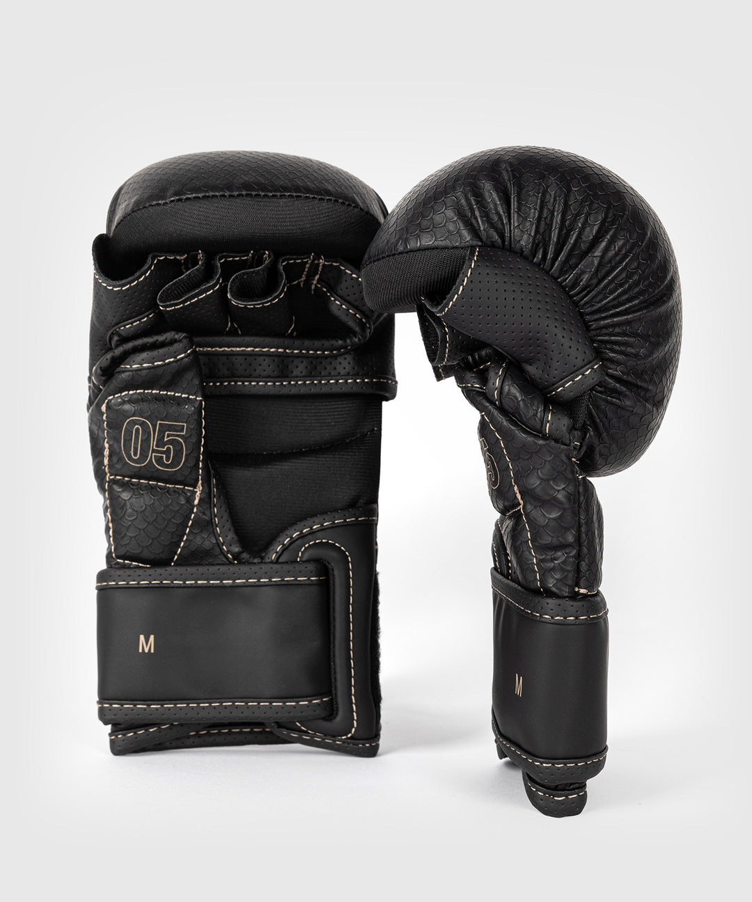 Venum Impact Evo Scales MMA Sparring Gloves - Black