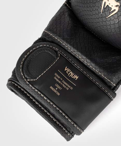 Venum Impact Evo Scales MMA Sparring Gloves - Black