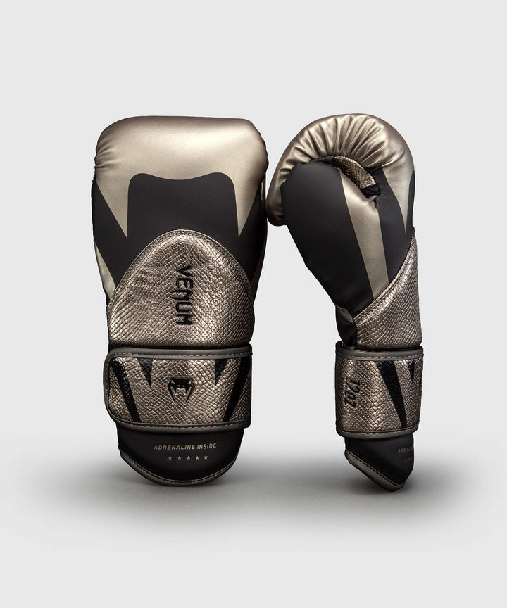 Venum Challenger 4.0 Scales Boxing Gloves - Silver/Black