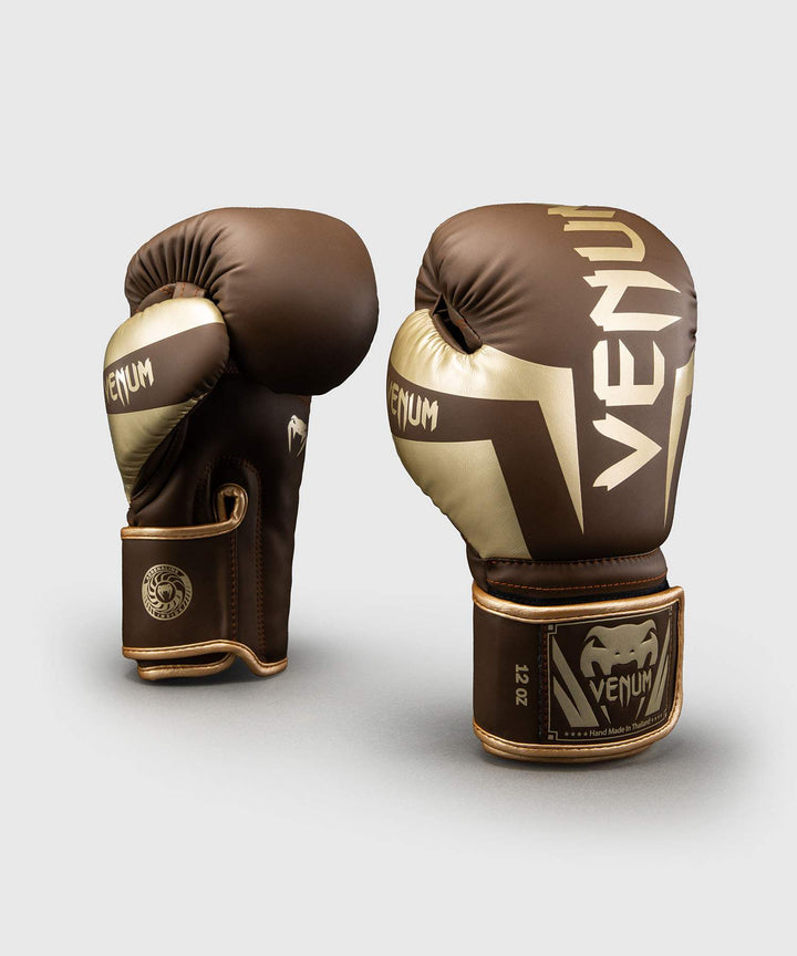Venum Elite bokso pirštinės - Dark Brown