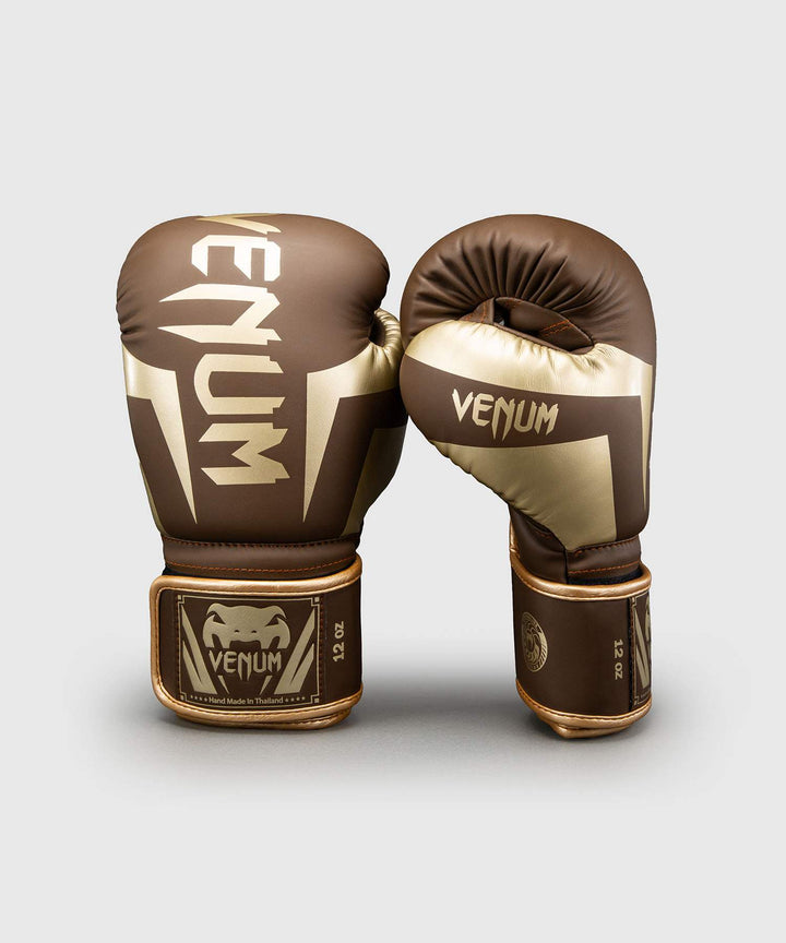 Venum Elite bokso pirštinės - Dark Brown