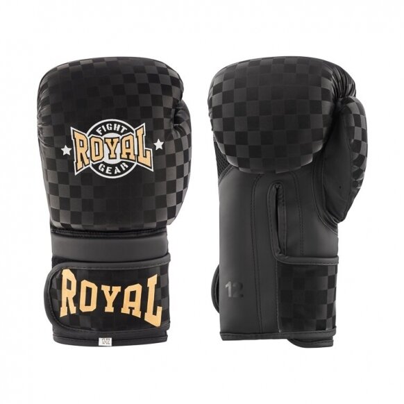 "Royal" bokso pirštinės Chess - Black